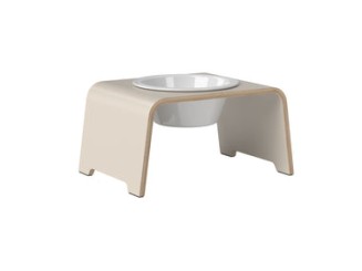 dogBar® |  SINGLE   | Cashmere grey | Porzellan | M 