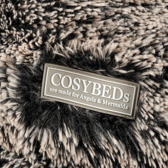 HUSSE für COSYBED |  LONGHAIR | Black - Creme 