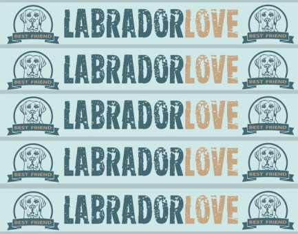 SALTYDOG ® LABRADORLOVE | English Blue/Gold 